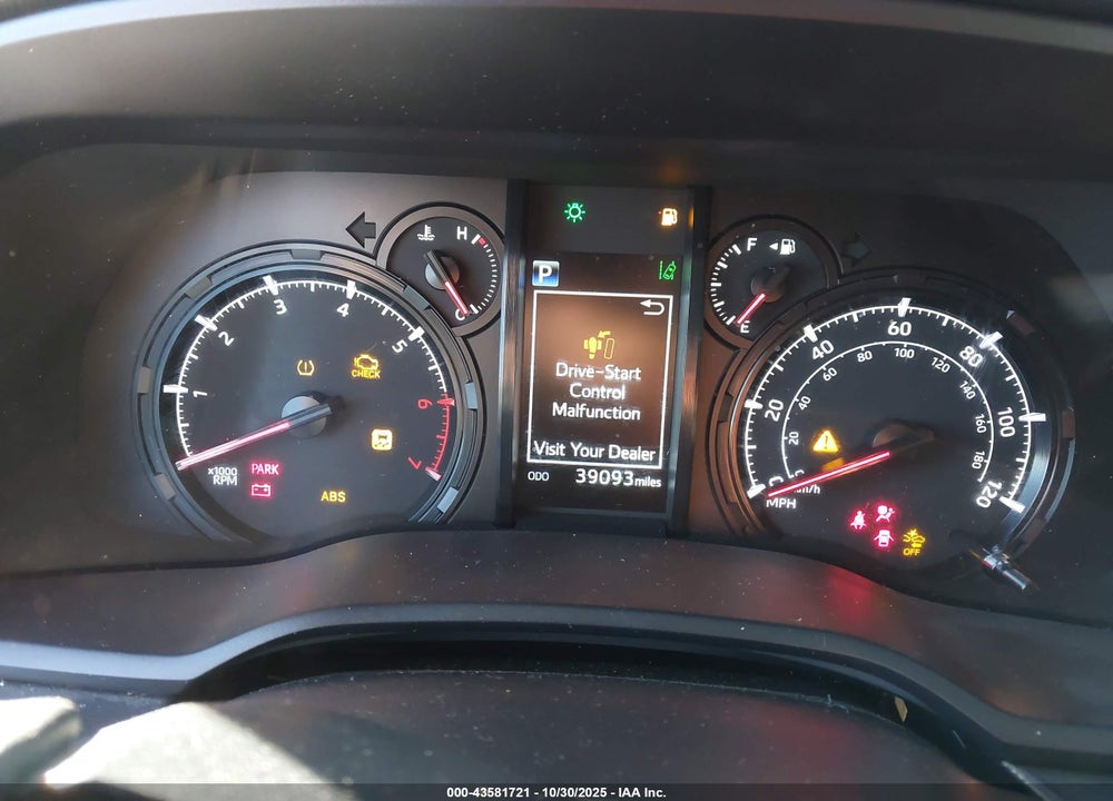 2020 TOYOTA 4RUNNER SR5/SR5 PREMIUM/VENTURE/LIMITED/NIGHT SHADE/TRD OFF ROAD/TRD OFF ROAD PREMIUM/TRD PRO VIN: JTEBU5JR5L5805504