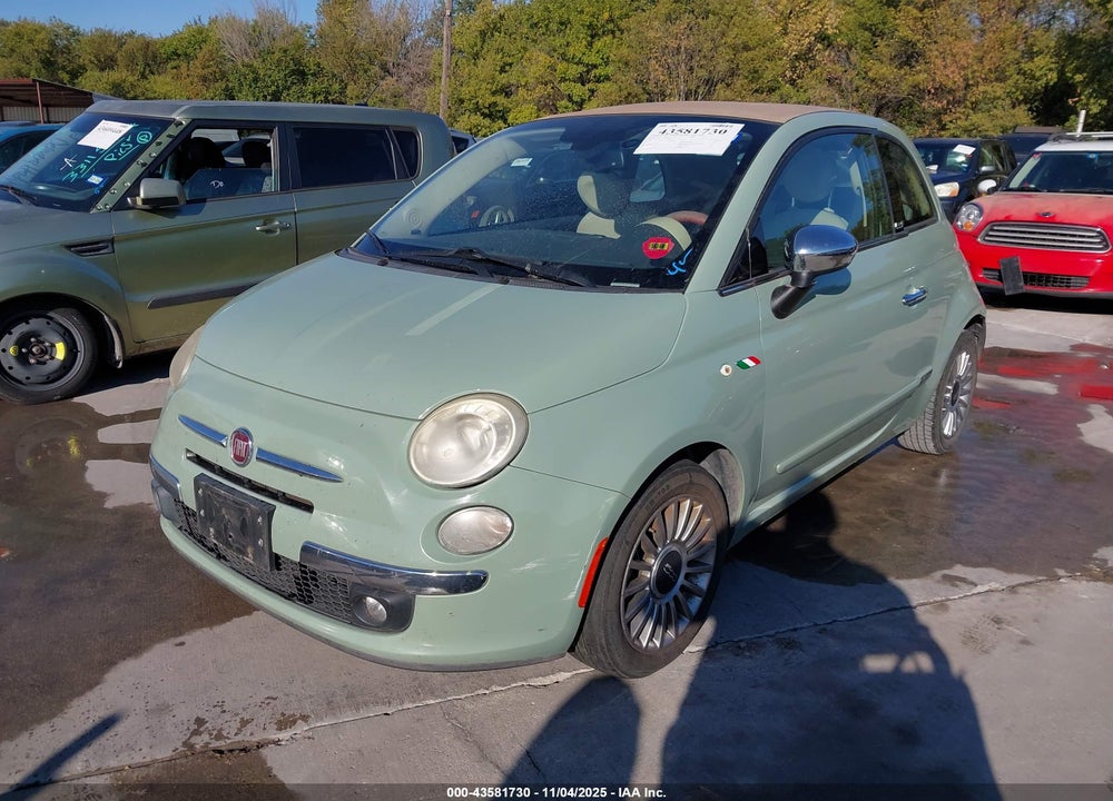 2012 FIAT 500C VIN: 3C3CFFER0CT164897