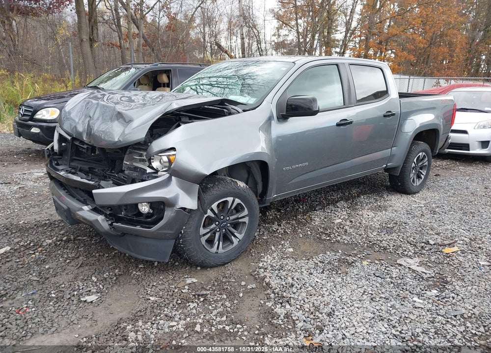 2022 CHEVROLET COLORADO 4WD SHORT BOX Z71 VIN: 1GCGTDEN9N1147954