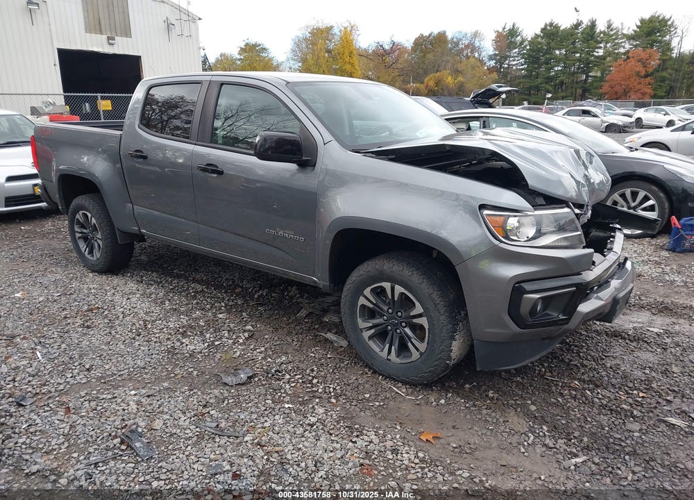 2022 CHEVROLET COLORADO 4WD SHORT BOX Z71 VIN: 1GCGTDEN9N1147954