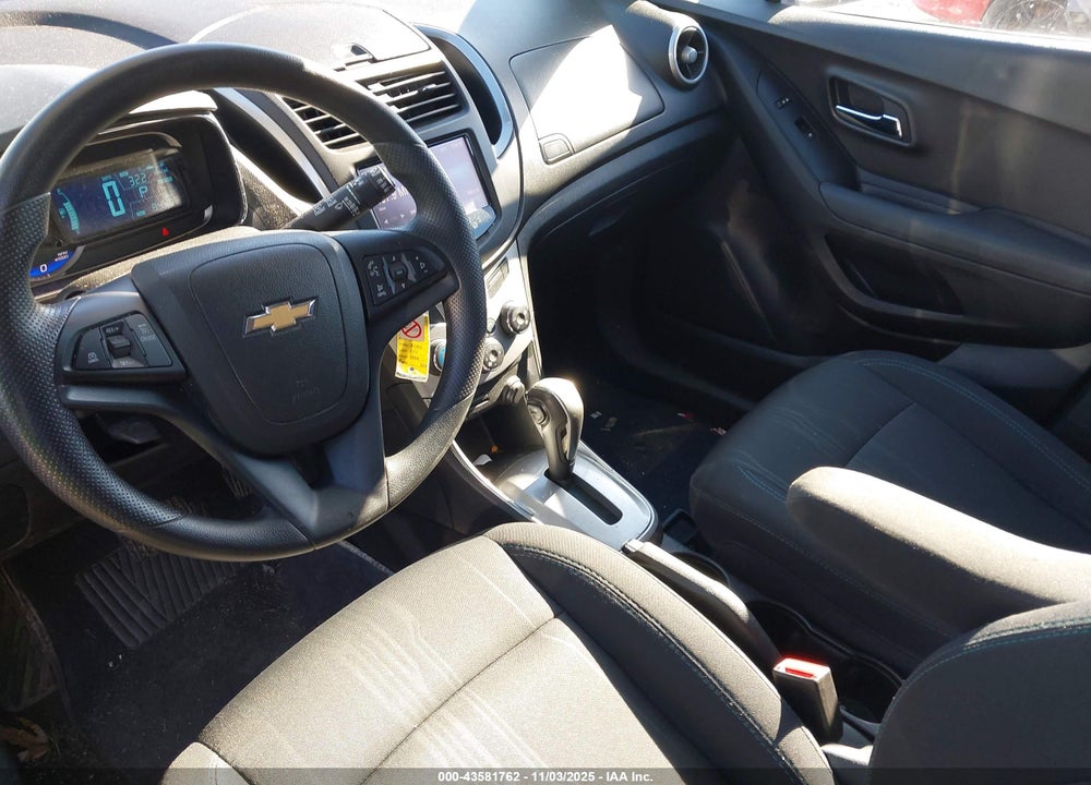 2016 CHEVROLET TRAX LT VIN: 3GNCJLSB7GL198977