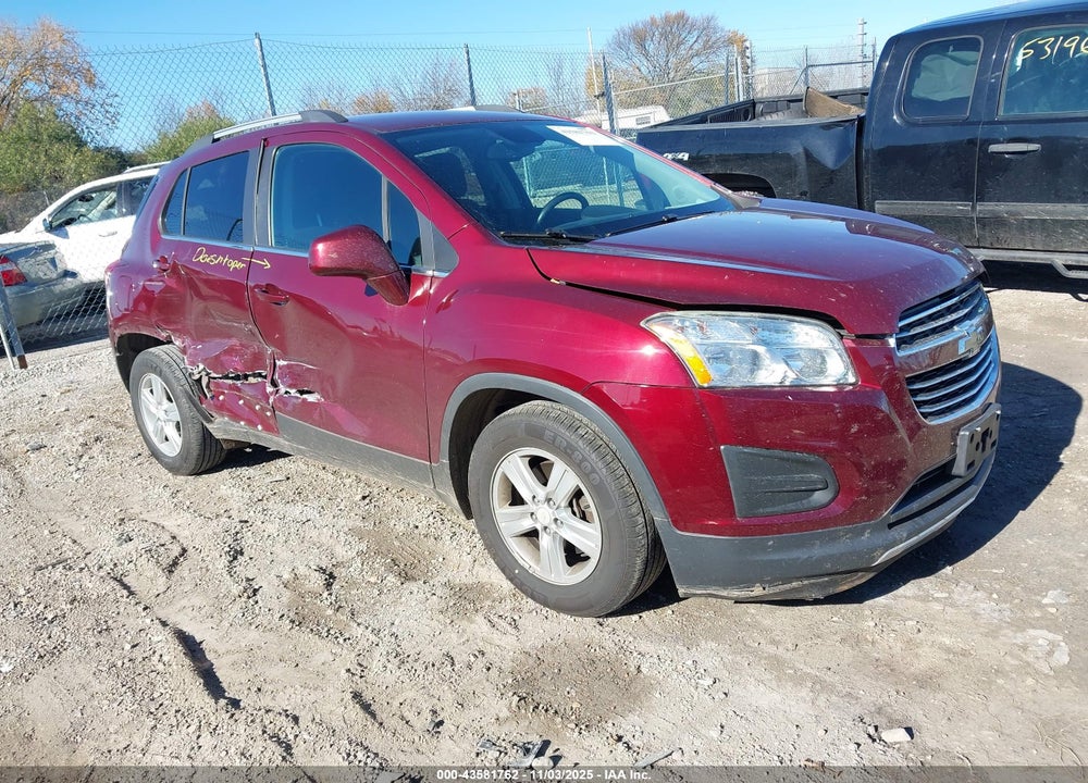 2016 CHEVROLET TRAX LT VIN: 3GNCJLSB7GL198977