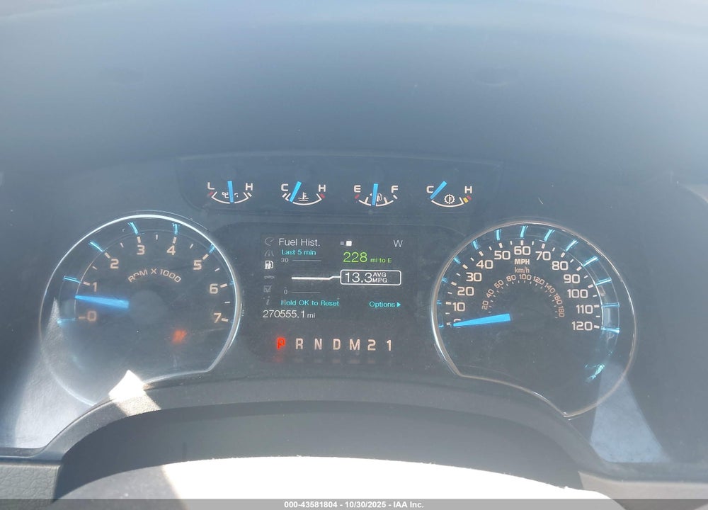 2013 FORD F-150 VIN: 1FTFW1CF1DKE10315