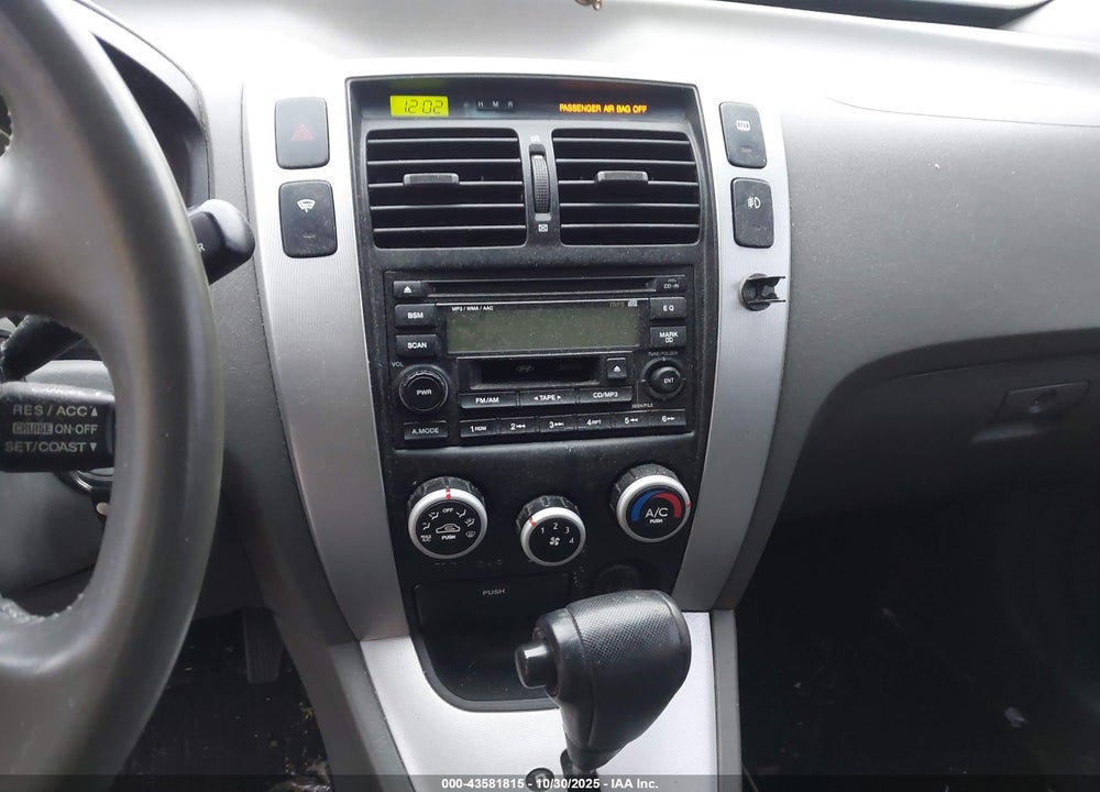 2006 HYUNDAI TUCSON VIN: KM8JN72D76U349958