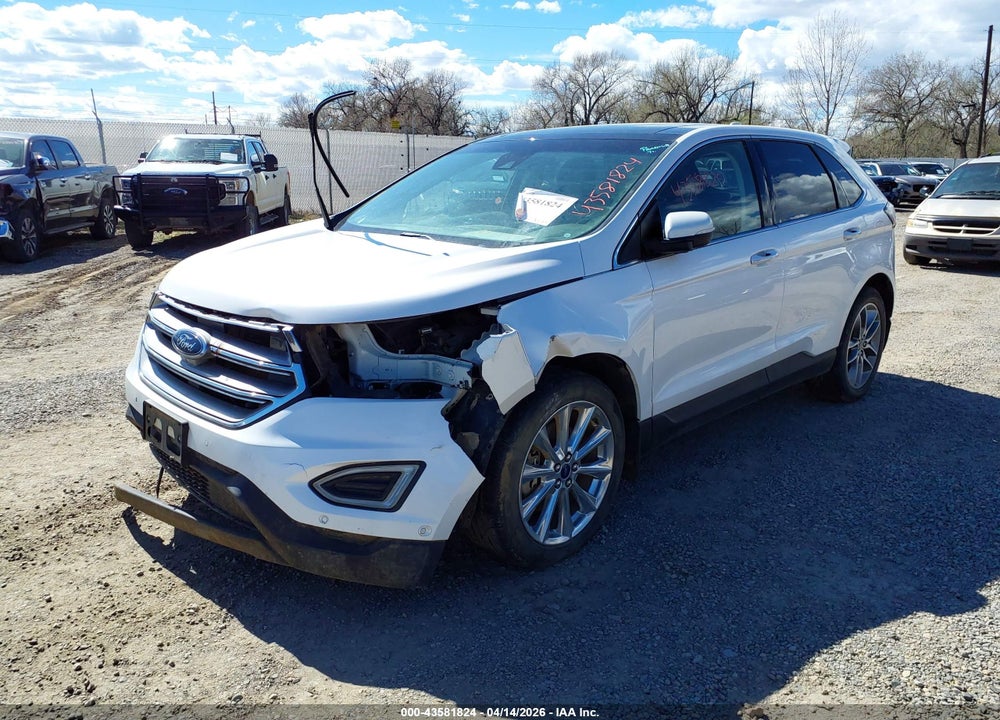 2018 FORD EDGE TITANIUM VIN: 2FMPK4K86JBB69132
