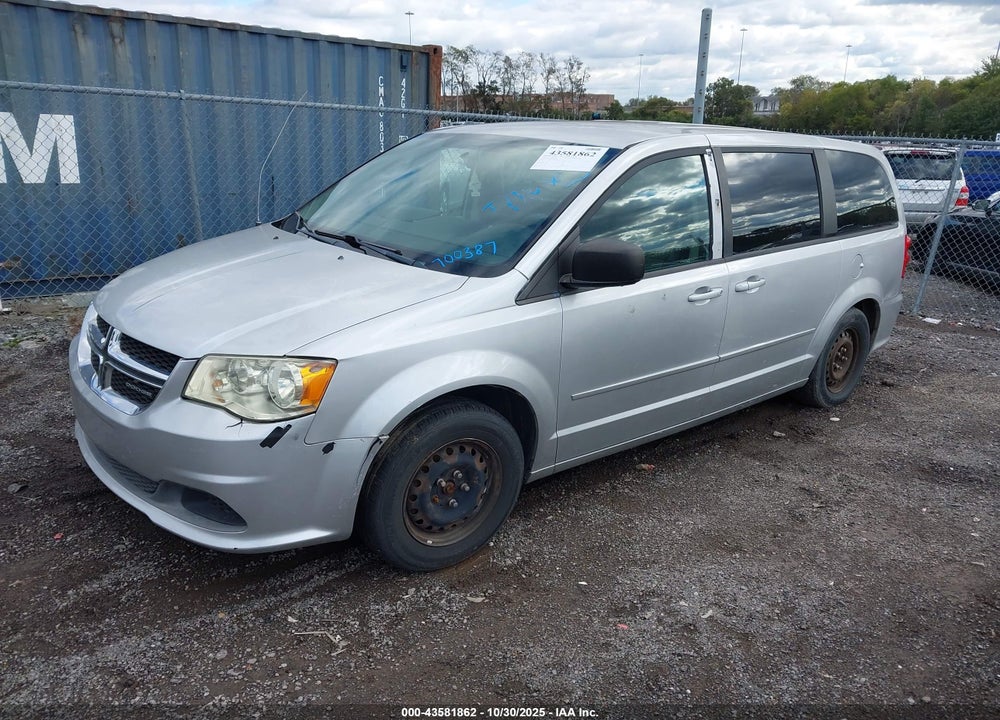 2011 DODGE GRAND CARAVAN EXPRESS VIN: 2D4RN4DG5BR700387