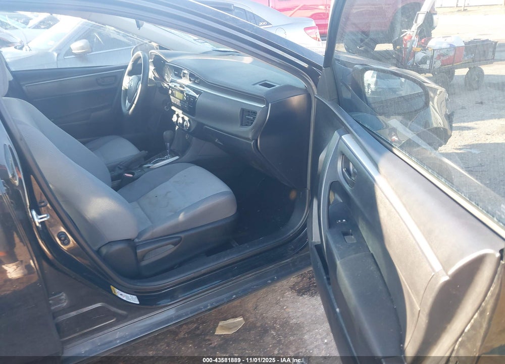 2015 TOYOTA COROLLA L VIN: 5YFBURHE8FP188671