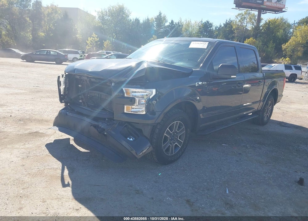 2016 FORD F-150 XLT VIN: 1FTEW1CF3GKD29655