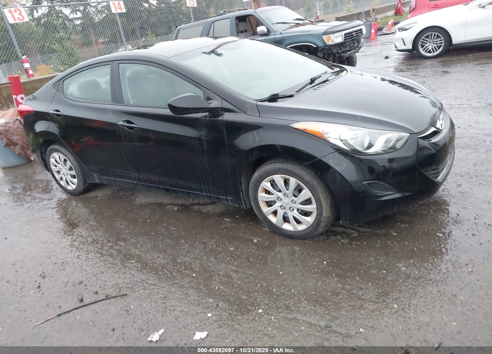 2011 HYUNDAI ELANTRA GLS VIN: 5NPDH4AEXBH038269