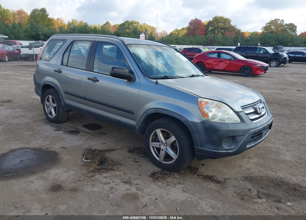 2005 HONDA CR-V LX VIN: JHLRD78595C058881