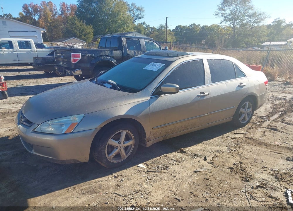 2003 HONDA ACCORD 2.4 EX VIN: 1HGCM56663A022594