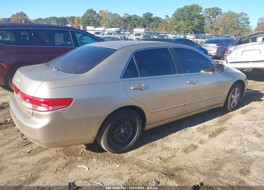 2003 HONDA ACCORD 2.4 EX VIN: 1HGCM56663A022594