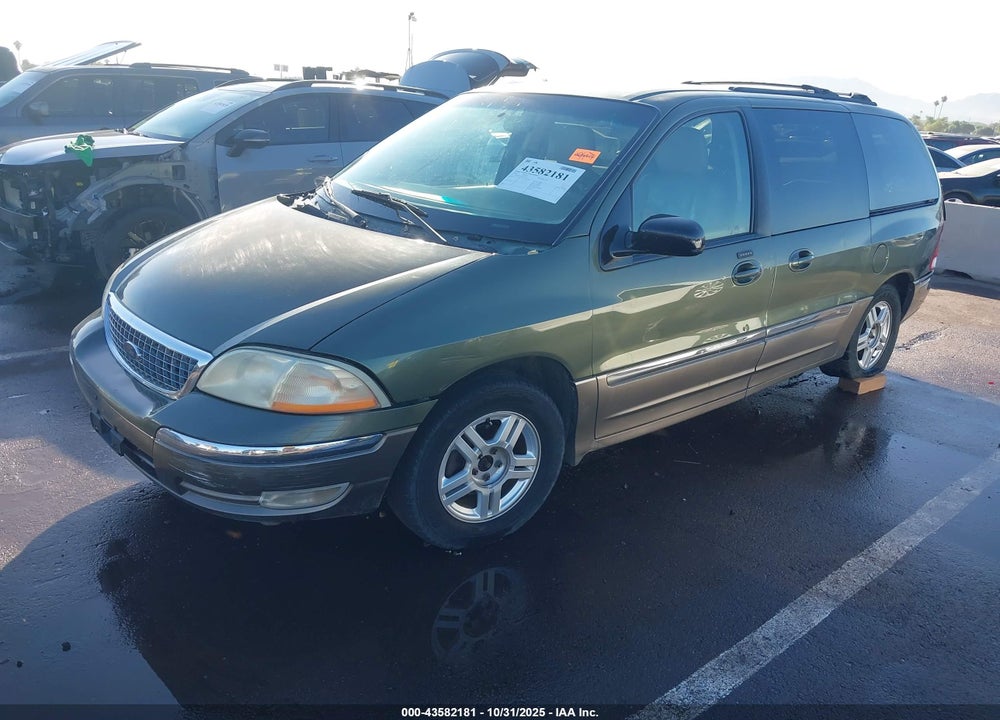 2002 FORD WINDSTAR SEL VIN: 2FMDA53422BA14411