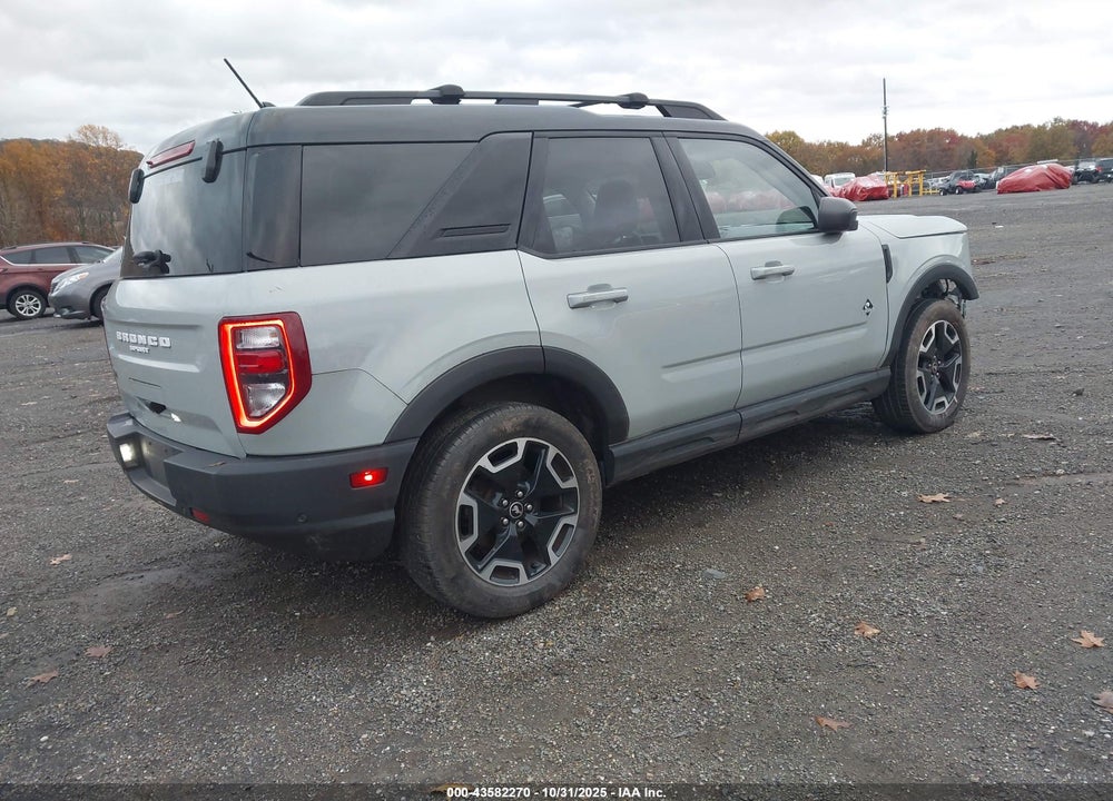 2021 FORD BRONCO SPORT OUTER BANKS VIN: 3FMCR9C65MRA79755