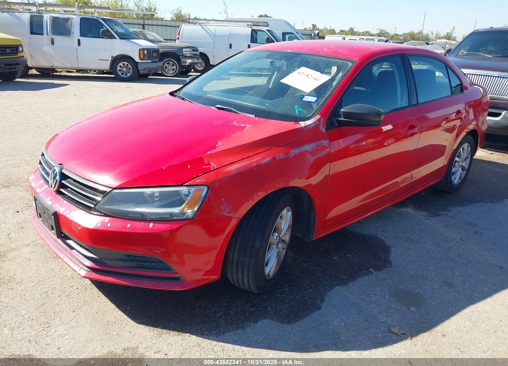2015 VOLKSWAGEN JETTA 1.8T SE VIN: 3VWD17AJ4FM355626