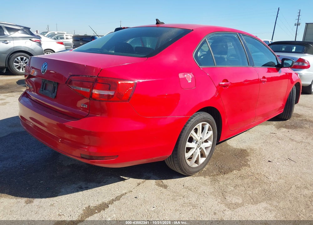 2015 VOLKSWAGEN JETTA 1.8T SE VIN: 3VWD17AJ4FM355626