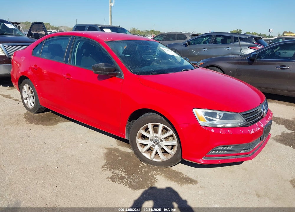 2015 VOLKSWAGEN JETTA 1.8T SE VIN: 3VWD17AJ4FM355626