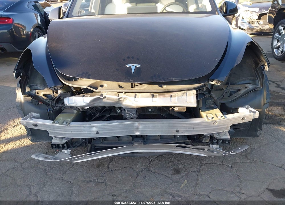 2021 TESLA MODEL Y LONG RANGE DUAL MOTOR ALL-WHEEL DRIVE VIN: 5YJYGDEE2MF152332
