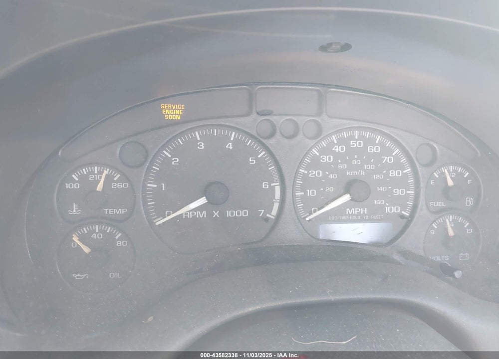 2002 CHEVROLET S-10 VIN: 1GCCS145828190038