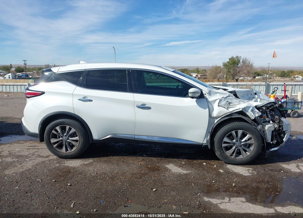 2017 NISSAN MURANO SL VIN: 5N1AZ2MG7HN110373