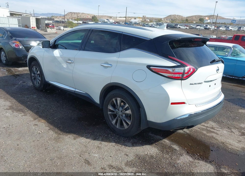 2017 NISSAN MURANO SL VIN: 5N1AZ2MG7HN110373