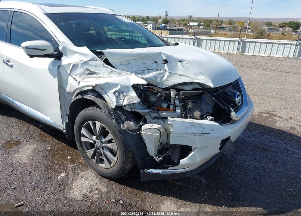 2017 NISSAN MURANO SL VIN: 5N1AZ2MG7HN110373