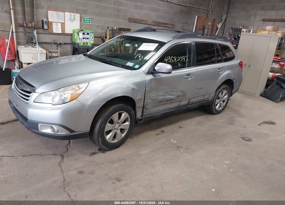 2012 SUBARU OUTBACK 2.5I PREMIUM VIN: 4S4BRBCC6C3287469