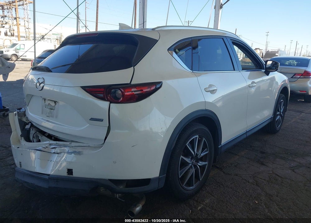 2018 MAZDA CX-5 GRAND TOURING VIN: JM3KFBDM9J0335217