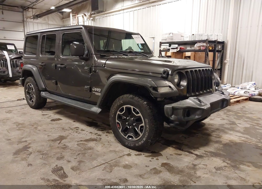 2019 JEEP WRANGLER UNLIMITED SPORT S 4X4 VIN: 1C4HJXDGXKW570488