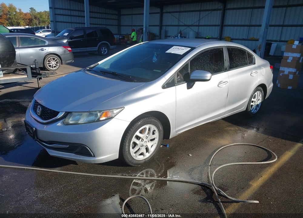 2014 HONDA CIVIC VIN: 19XFB2F58EE051585