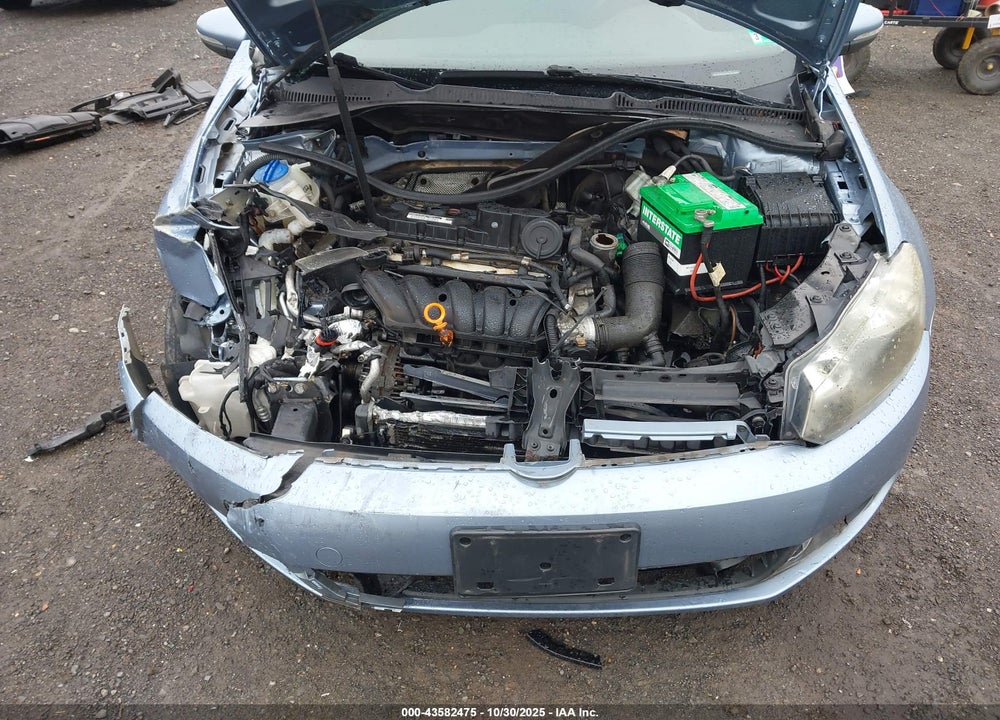 2011 VOLKSWAGEN GOLF 2.5L 4-DOOR VIN: WVWDB7AJ7BW042404