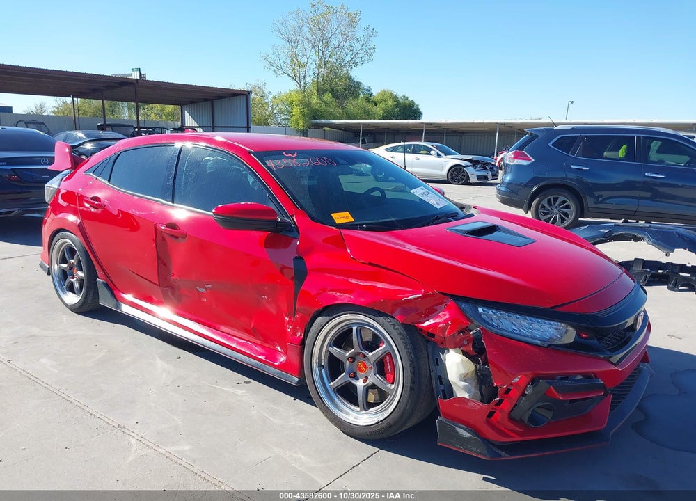 2020 HONDA CIVIC TYPE R TOURING VIN: SHHFK8G74LU200275