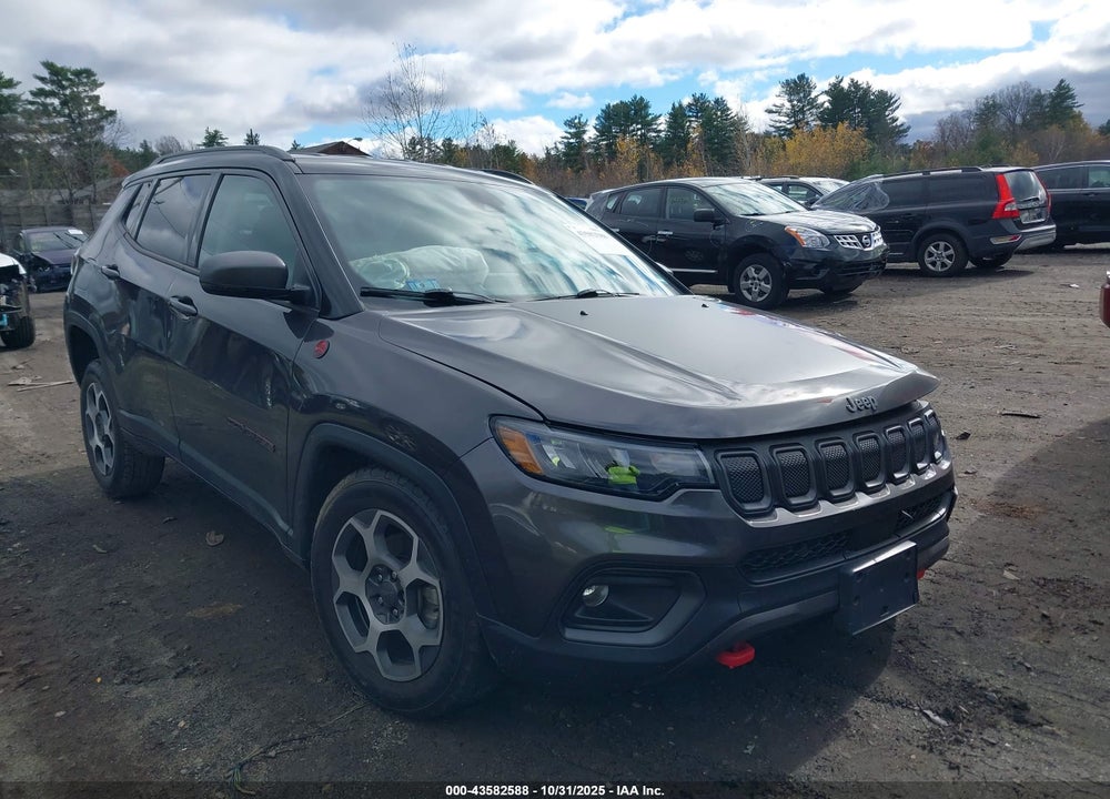 2022 JEEP COMPASS TRAILHAWK 4X4 VIN: 3C4NJDDB0NT135897
