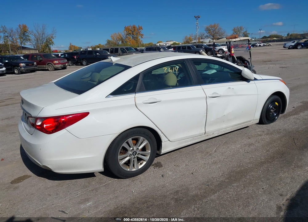2012 HYUNDAI SONATA GLS VIN: 5NPEB4AC5CH356760