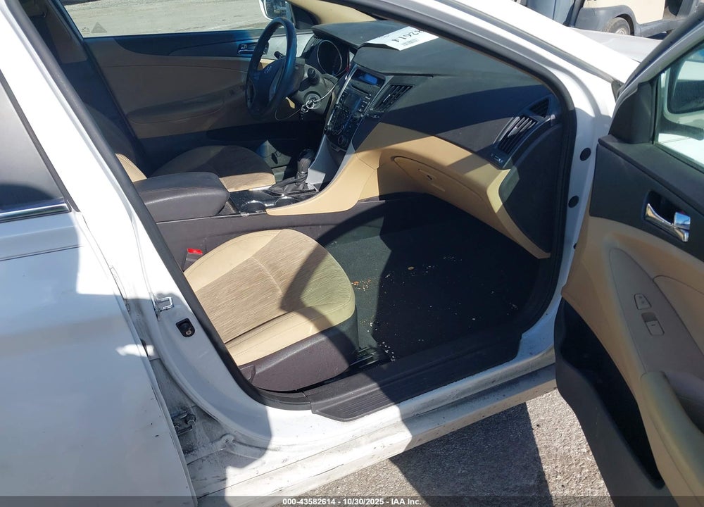 2012 HYUNDAI SONATA GLS VIN: 5NPEB4AC5CH356760