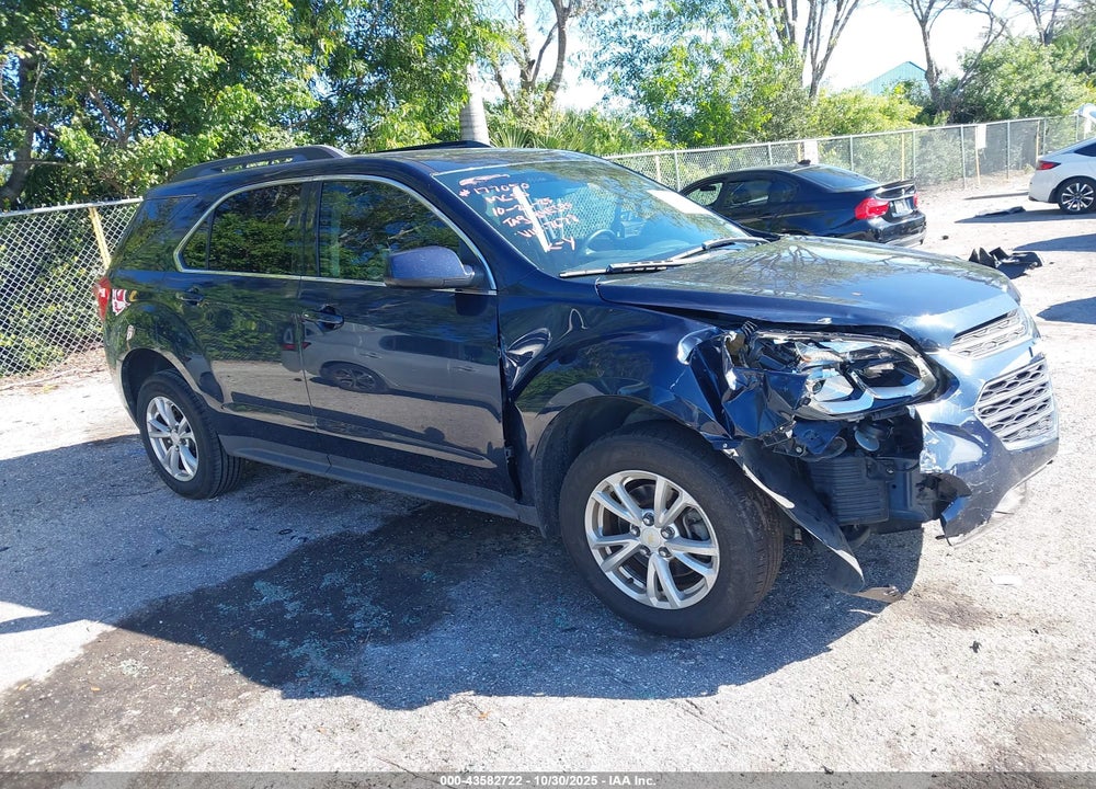 2016 CHEVROLET EQUINOX LT VIN: 2GNALCEK5G6307678