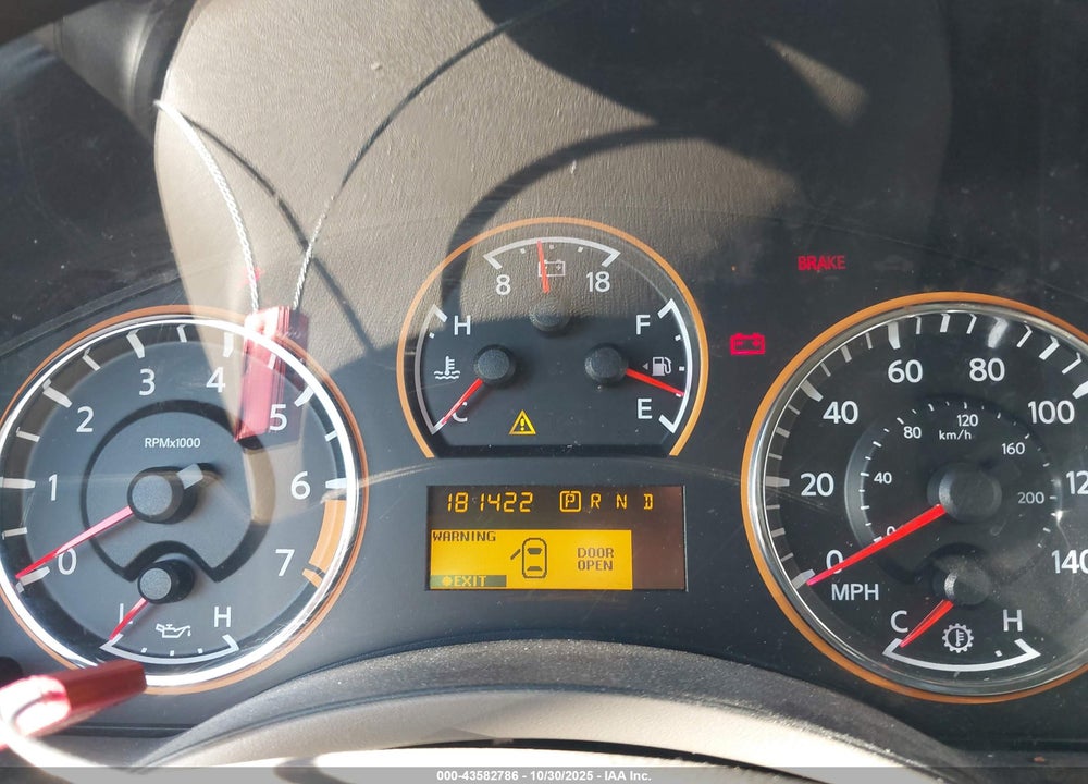 2012 NISSAN ARMADA PLATINUM VIN: 5N1BA0NF0CN621731