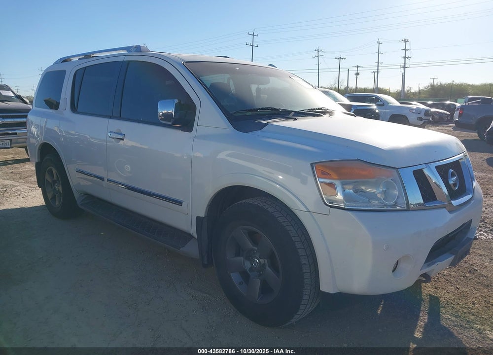 2012 NISSAN ARMADA PLATINUM VIN: 5N1BA0NF0CN621731