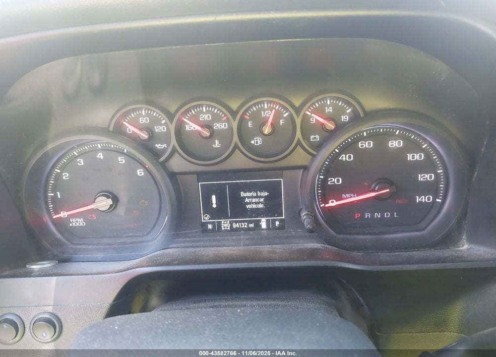 2019 CHEVROLET SILVERADO 1500 WORK TRUCK VIN: 3GCPYAEH8KG156541