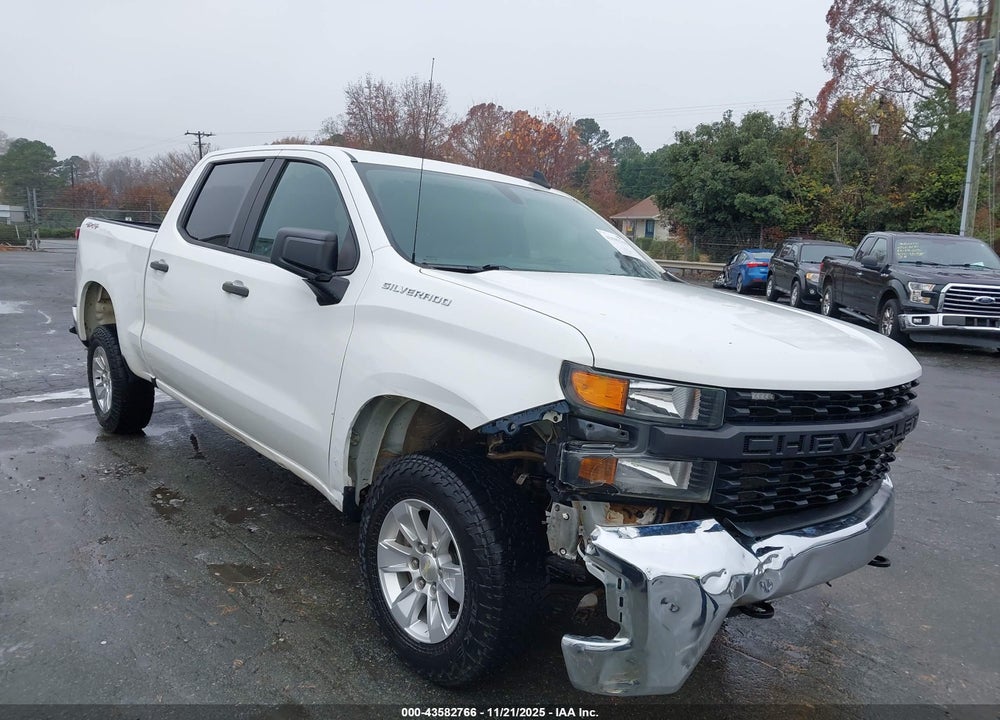 2019 CHEVROLET SILVERADO 1500 WORK TRUCK VIN: 3GCPYAEH8KG156541