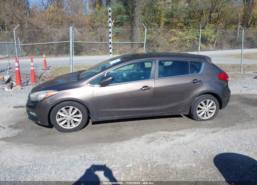 2014 KIA FORTE EX VIN: KNAFX5A80E5163844