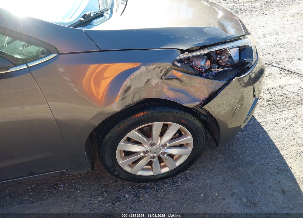2014 KIA FORTE EX VIN: KNAFX5A80E5163844