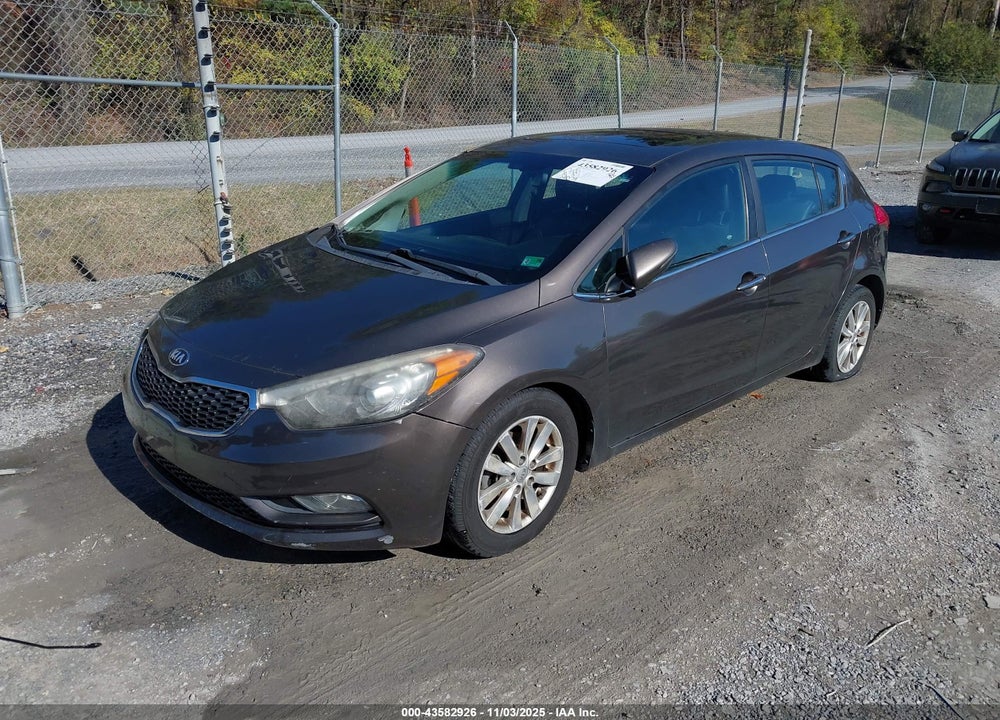 2014 KIA FORTE EX VIN: KNAFX5A80E5163844