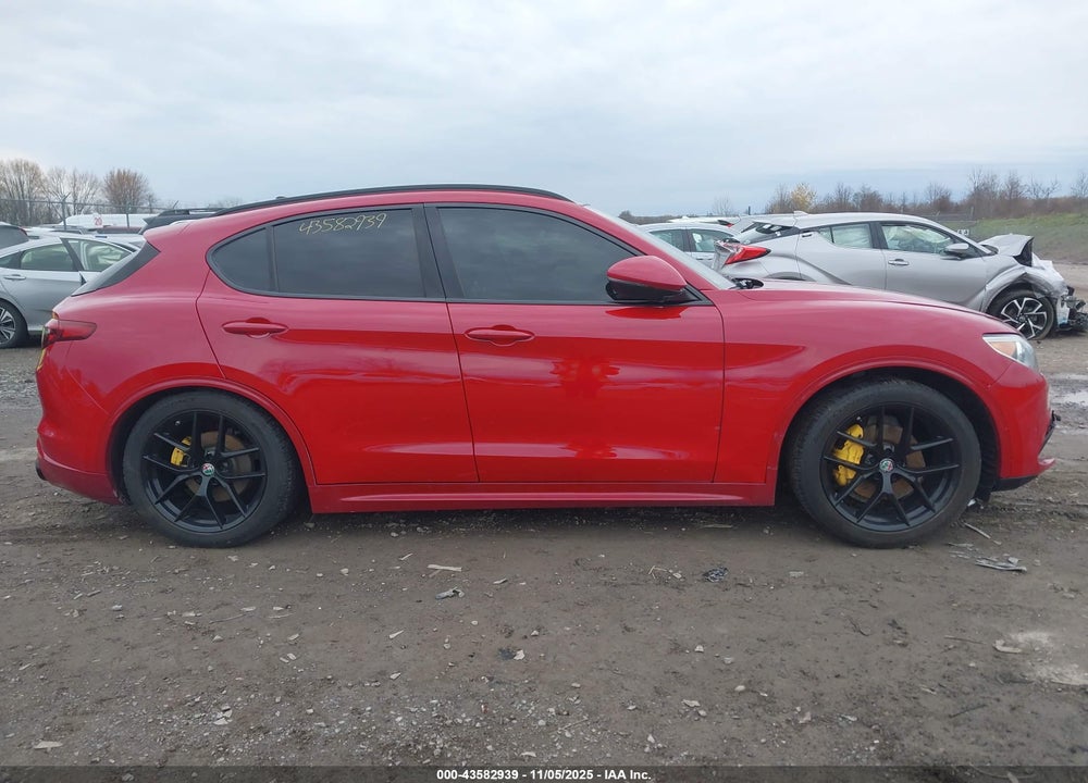 2018 ALFA ROMEO STELVIO AWD VIN: ZASFAKAN2J7B95077