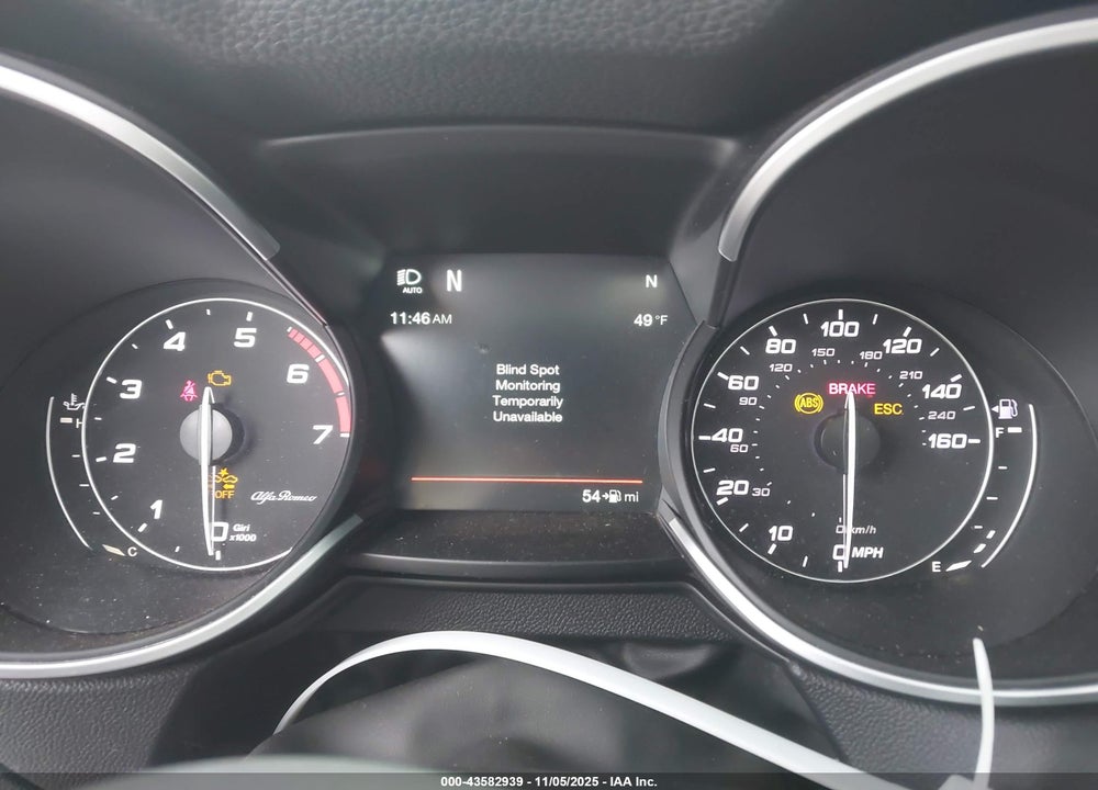 2018 ALFA ROMEO STELVIO AWD VIN: ZASFAKAN2J7B95077