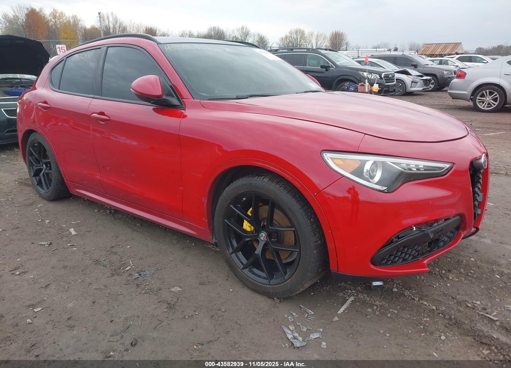 2018 ALFA ROMEO STELVIO AWD VIN: ZASFAKAN2J7B95077