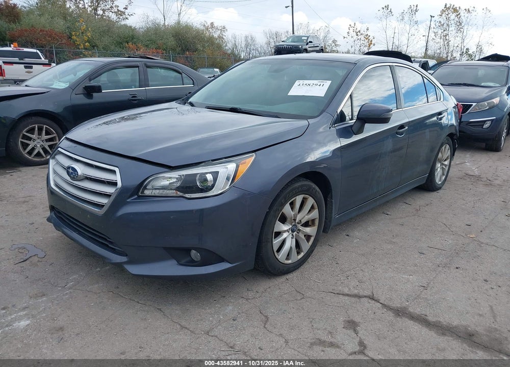 2017 SUBARU LEGACY 2.5I PREMIUM VIN: 4S3BNAH63H3024554