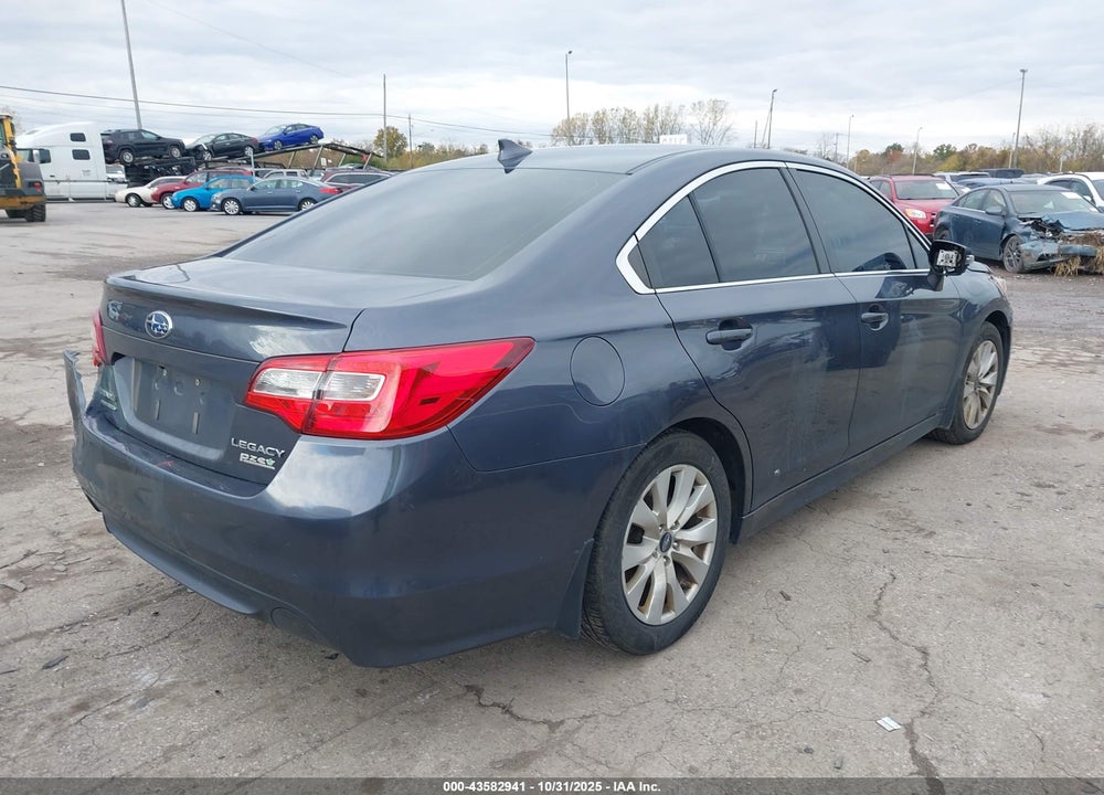 2017 SUBARU LEGACY 2.5I PREMIUM VIN: 4S3BNAH63H3024554