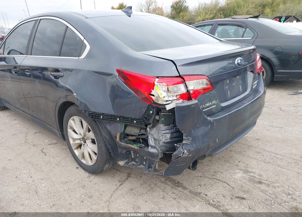 2017 SUBARU LEGACY 2.5I PREMIUM VIN: 4S3BNAH63H3024554