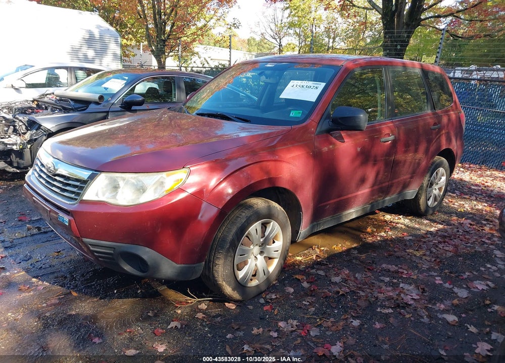 2009 SUBARU FORESTER 2.5X VIN: JF2SH61679H744671